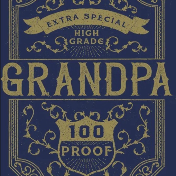 Lost Gods Collective 100 Proof Grandpa Graphic Tshirt Large - Picture 2 of 6